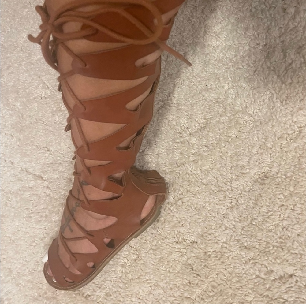 Target Gladiator Sandals size 7 (run big)
